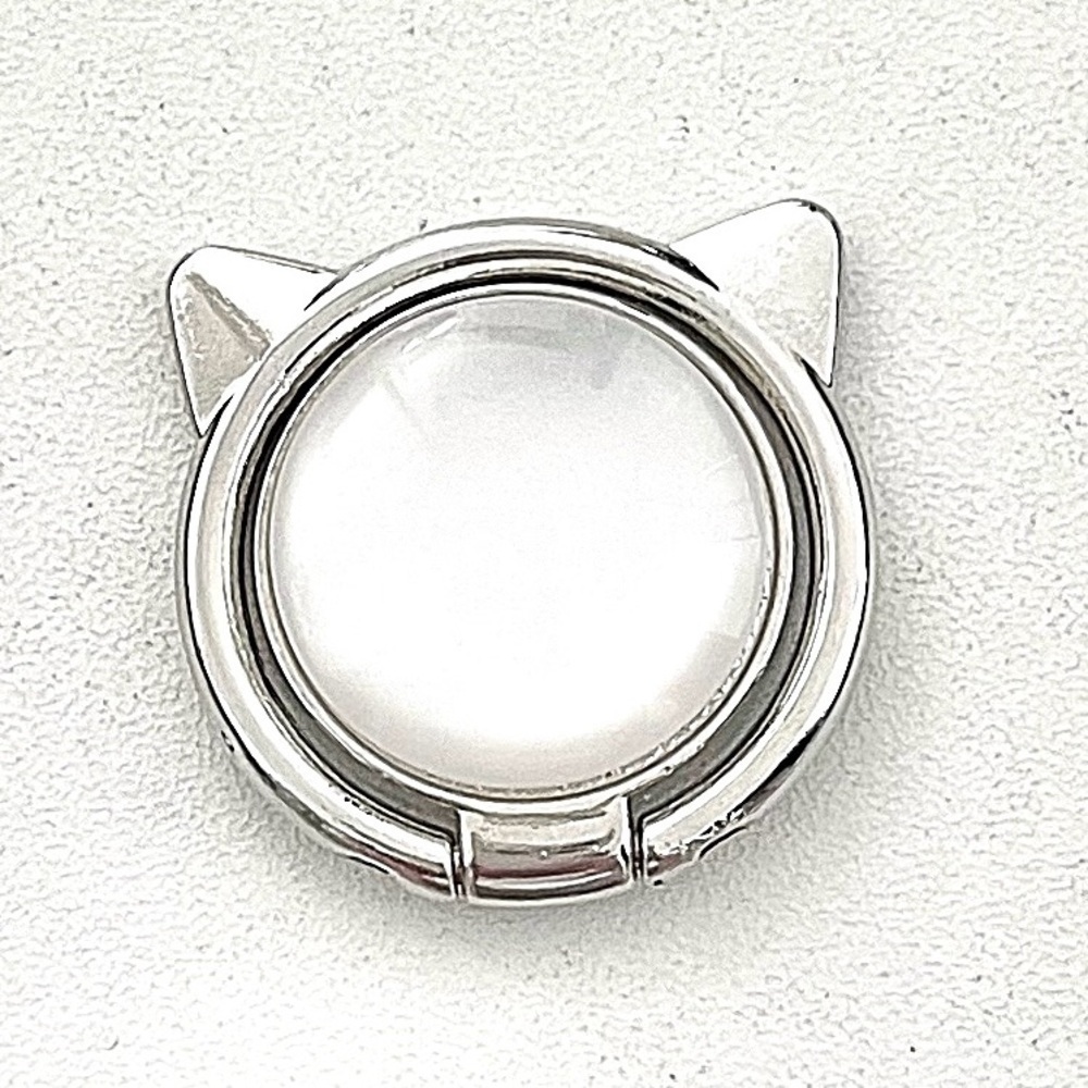 5 for $25! Kitty Cat Moonstone - Pearl Look Ring Cellphone Holder! - Picture 4 of 5